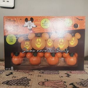 DISNEY Mickey Jack-o-lantern Animatronic  Halloween Pumpkin String Lights